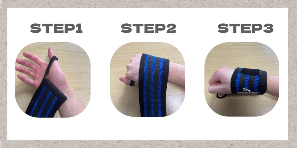 シークのリストラップ巻き方３ステップ