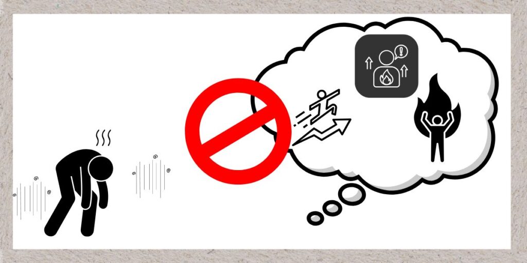 モチベーションが湧かない人のイメージ