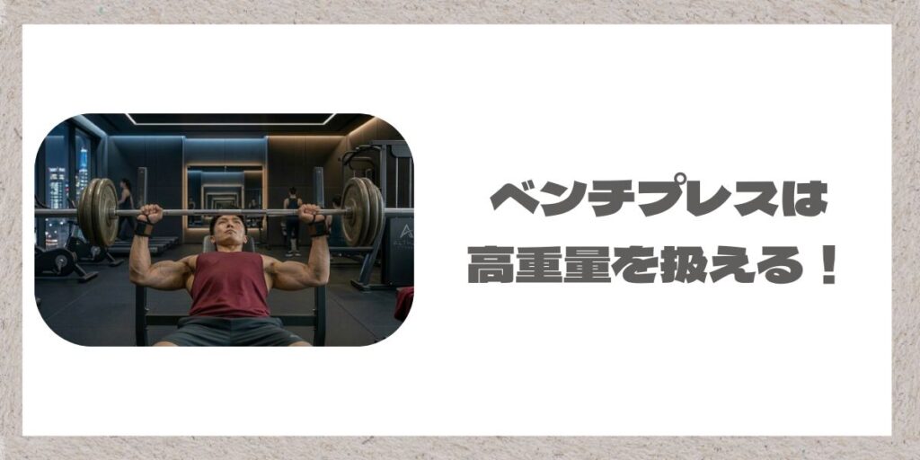 ベンチプレスの画像とポイント
